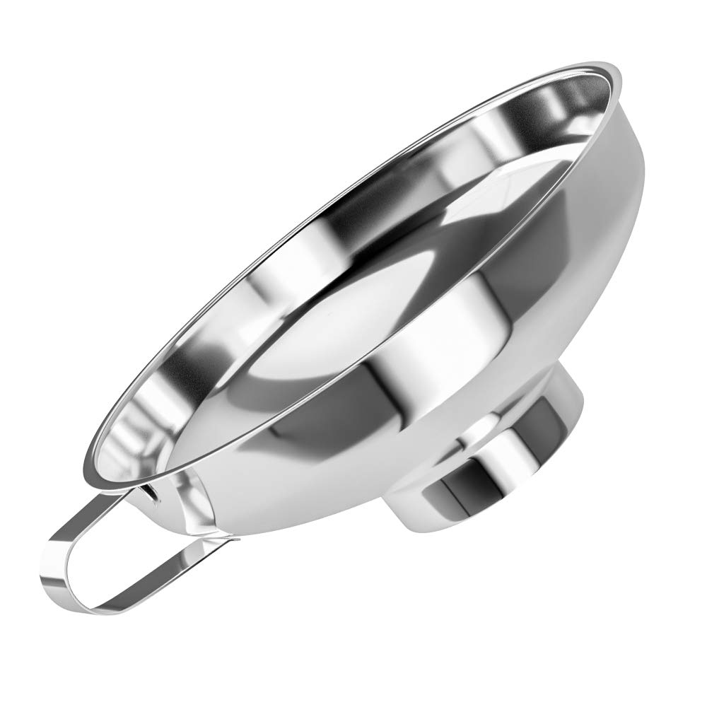 Premium Stainless Steel Canning Funnel - 5.5