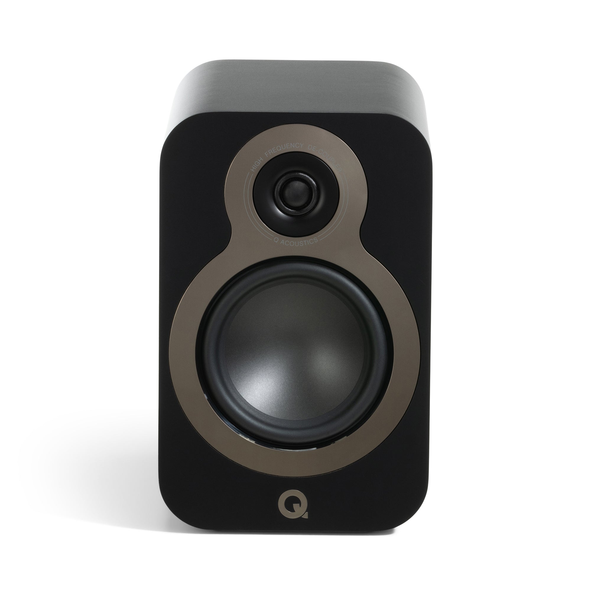 Q Acoustics Q3020c Bookshelf Speakers - High-Fidelity Sound for Home Theater & Music | Compact Design for Small Spaces & Desktop Use