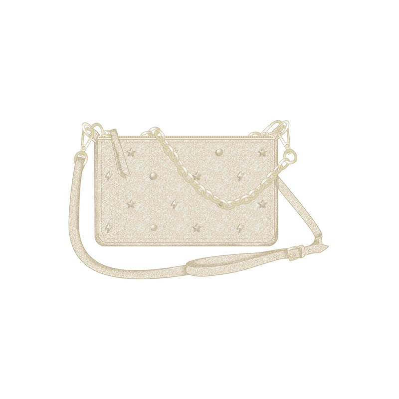 Mayoral Studded Handbag for Women - Stylish Crossbody Purse with Rhinestone Decorations | Perfect for Evening Parties, Date Nights & Special Occasions
