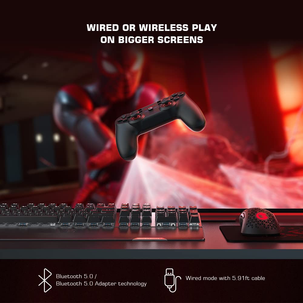 GameSir T3s Wireless Gaming Controller for PC, Android, iPhone & Switch - Bluetooth Gamepad with Dual Vibration for Windows 7/8/10/11 - Perfect for Mobile Gaming, Console Play & PC Gaming Sessions