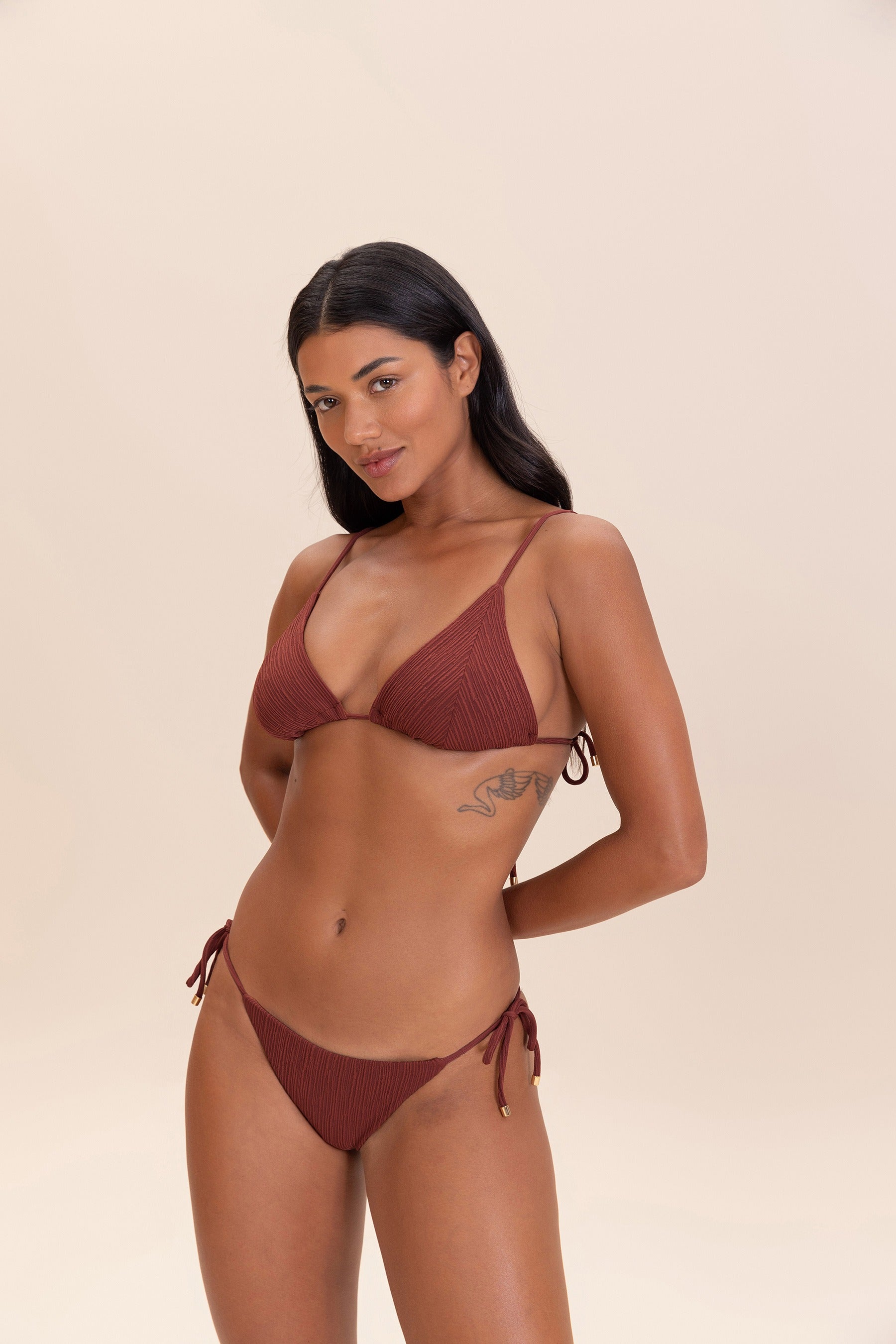 Women's Curl Maxi Triangle Bikini Top - Sexy Swimwear for Beach & Pool - Perfect for Summer Vacations, Tropical Getaways and Water Sports