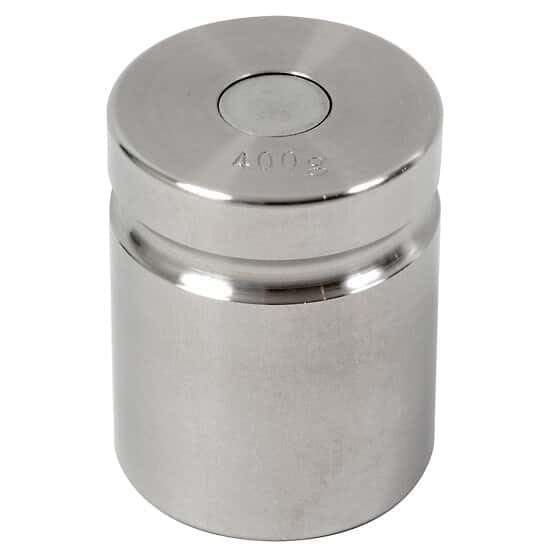 400g Class F Test Weight with Traceable Certificate - Precision Calibration for Laboratories & Industrial Scales