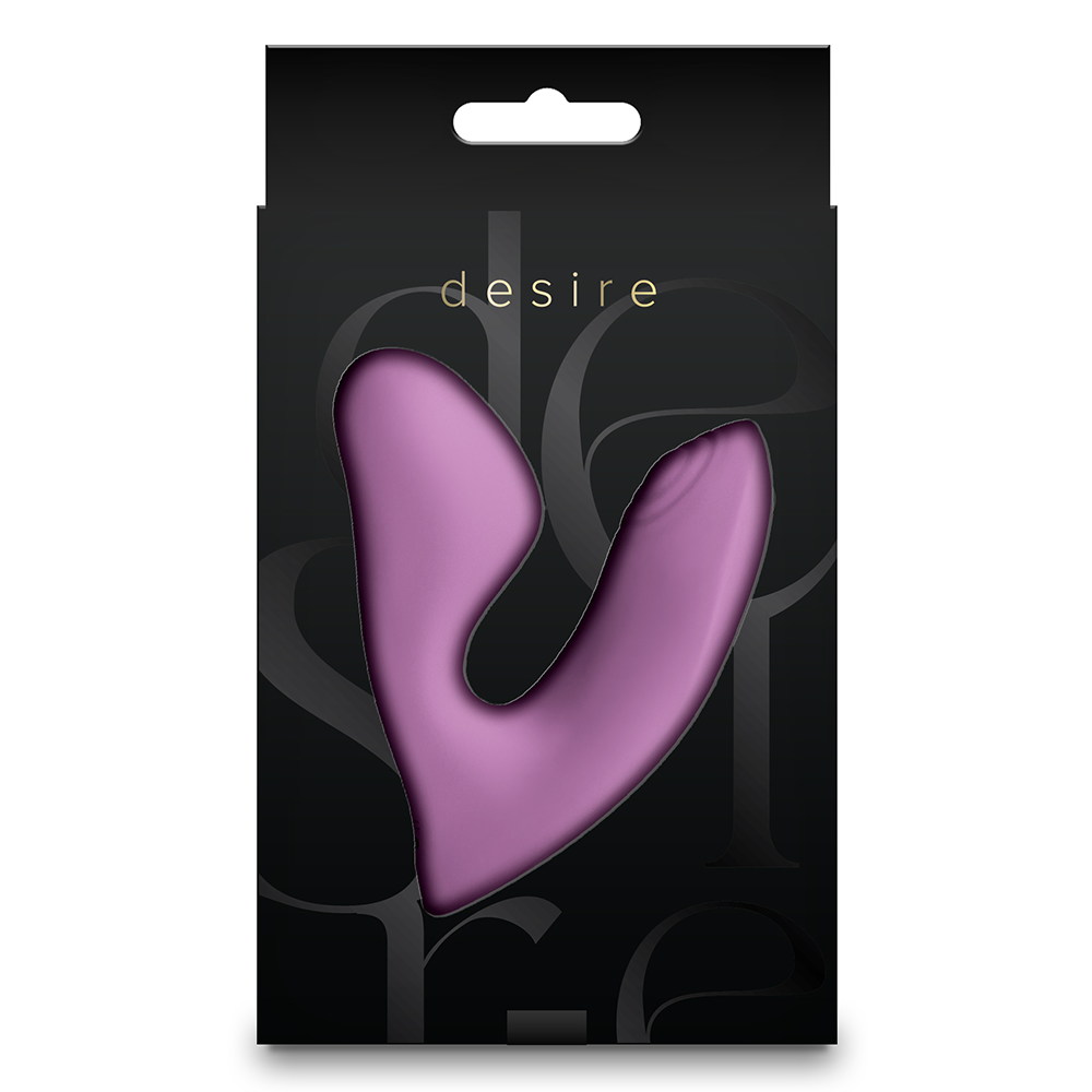 Desire Demure Wearable Silicone G Spot & Clitoral Vibrator - Rechargeable Waterproof Personal Massager for Women - Perfect for Solo Play & Couples Intimacy