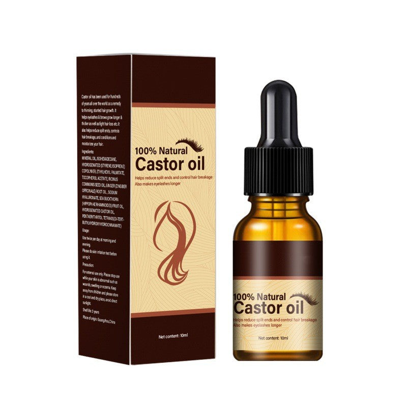 Natural Soft Eyebrow & Eyelash Growth Serum - Nourishing Root Oil for Hair Care & Moisturizing | Perfect for Daily Beauty Routine & Lash Enhancement
