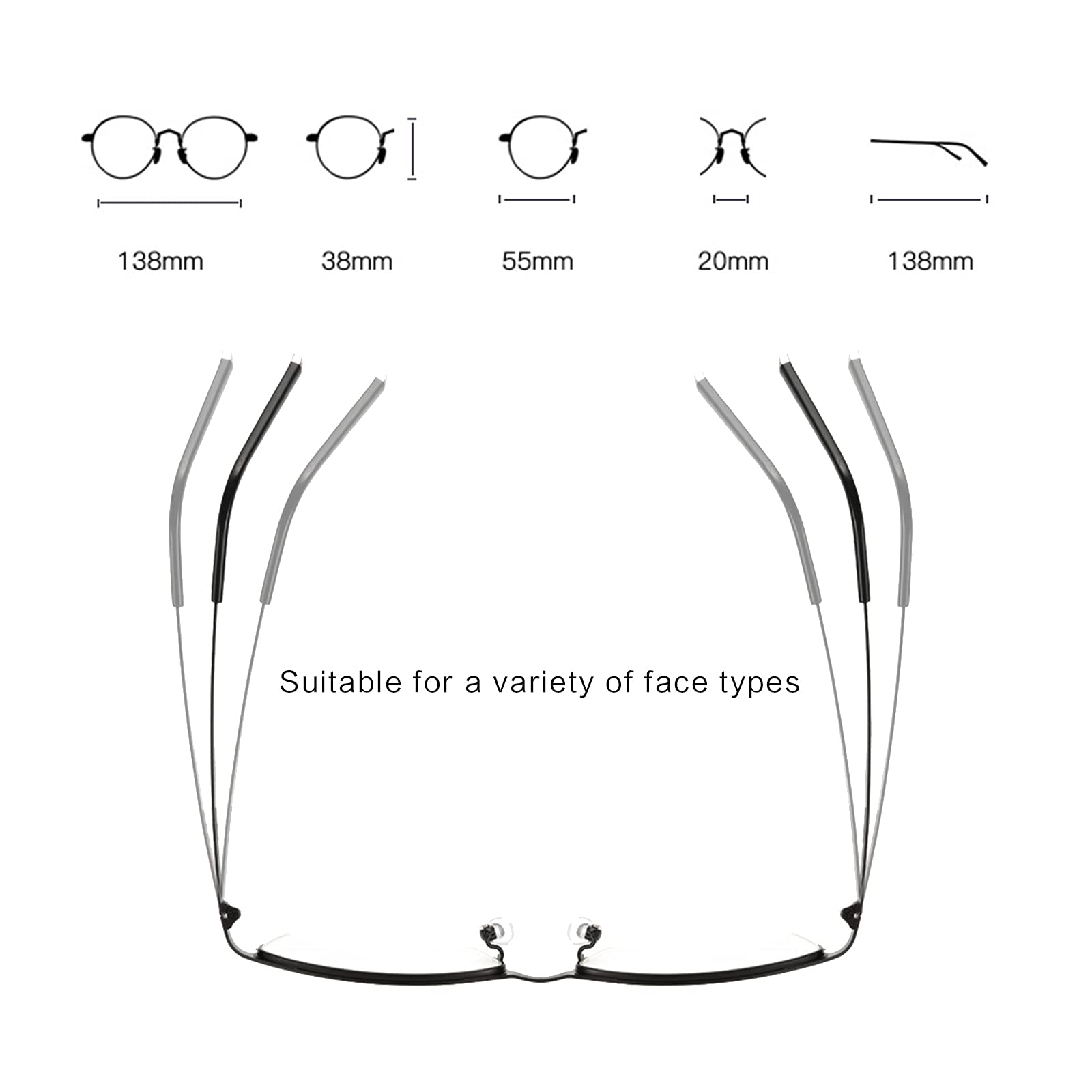 Bifocal Reading Glasses with Photochromic Transition Lenses - Anti-Glare Computer Readers & Sunglasses for Men and Women | Perfect for Reading, Driving, and Outdoor Activities