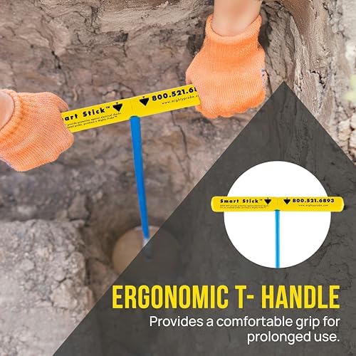 T&T Tools 42-Inch Heavy Duty Metal Soil Probe - 3/8