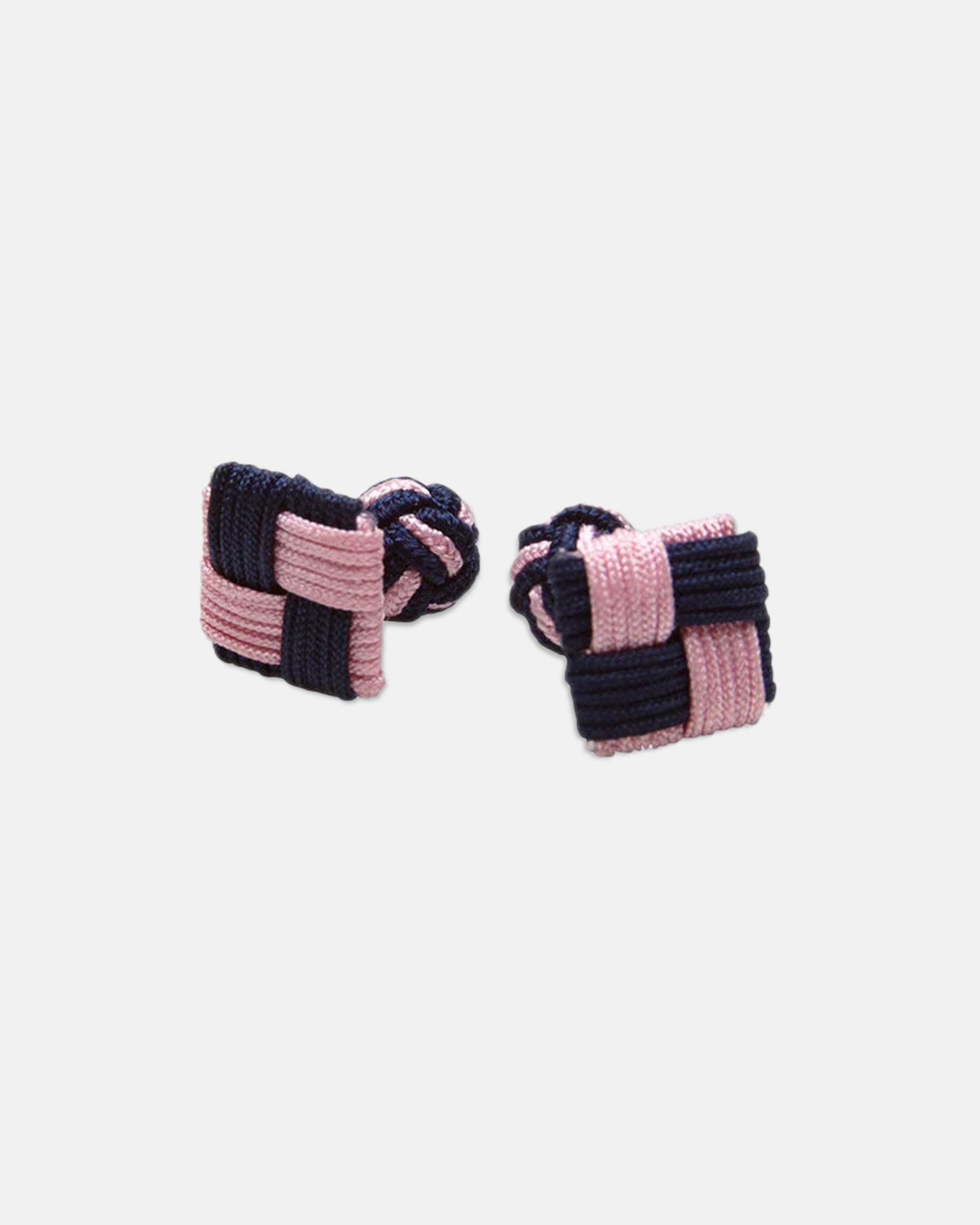 Elegant Silver & Gold Combo Knot Cufflinks for Men - Perfect for Weddings, Business Meetings & Formal Events