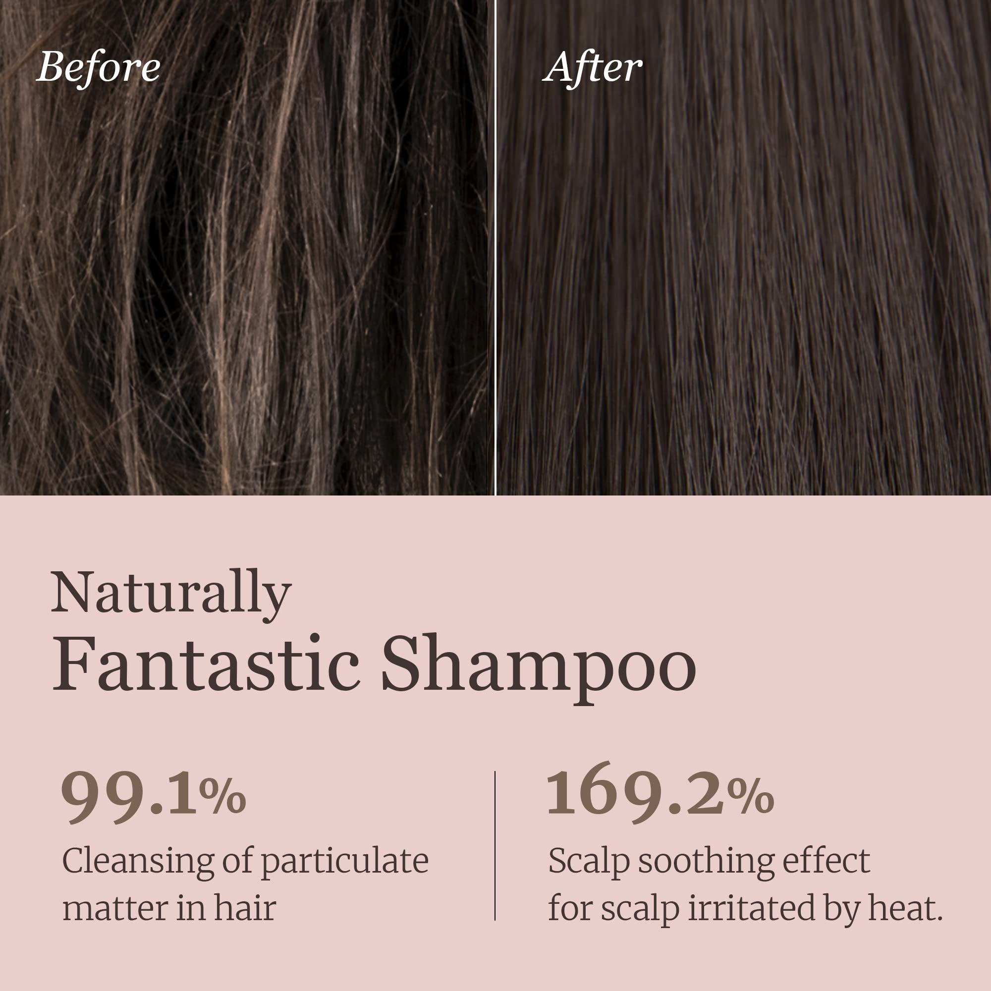 Hydrating Probiotic Shampoo with Cica for Sensitive Scalp - Vegan & Sulfate-Free Korean Hair Care for Smooth Shiny Hair at Home Spa