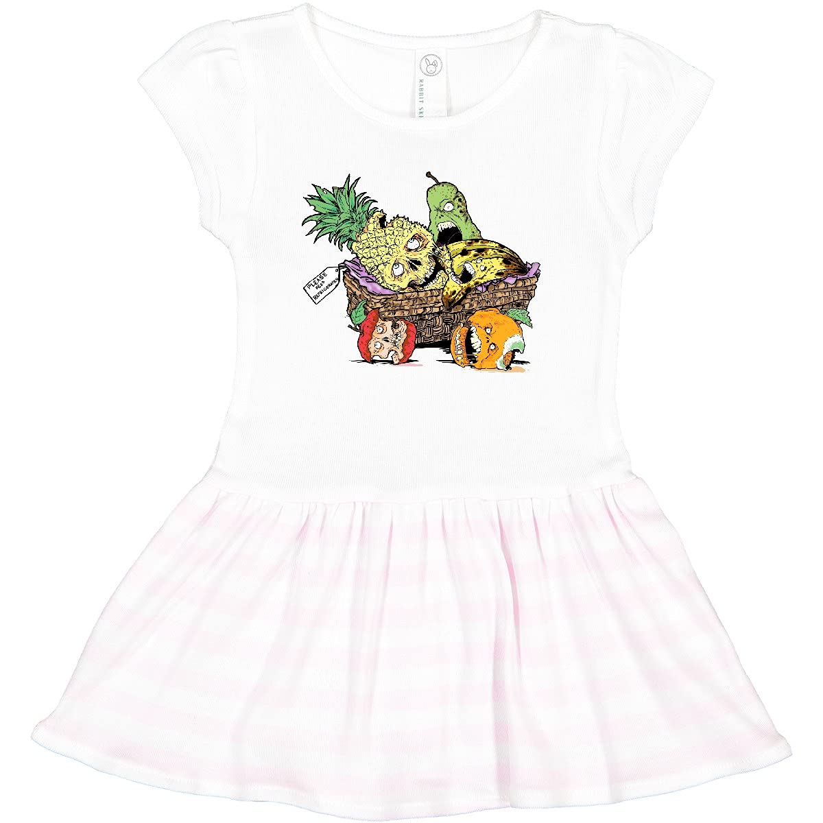 Inktastic Zombie Fruit Toddler Dress - Cute Halloween Costume for Girls & Boys - Perfect for Trick or Treat, Halloween Parties & Photo Shoots