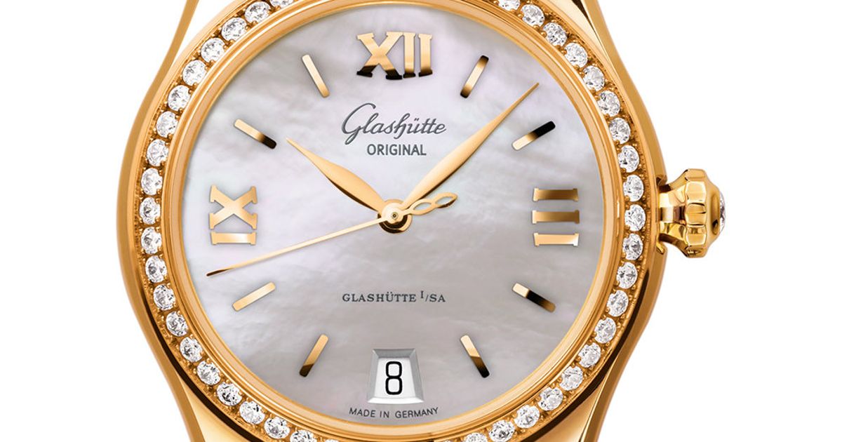 Glashutte Original Lady Serenade Rose Gold Women's Luxury Watch - Elegant Timepiece for Formal Events & Special Occasions