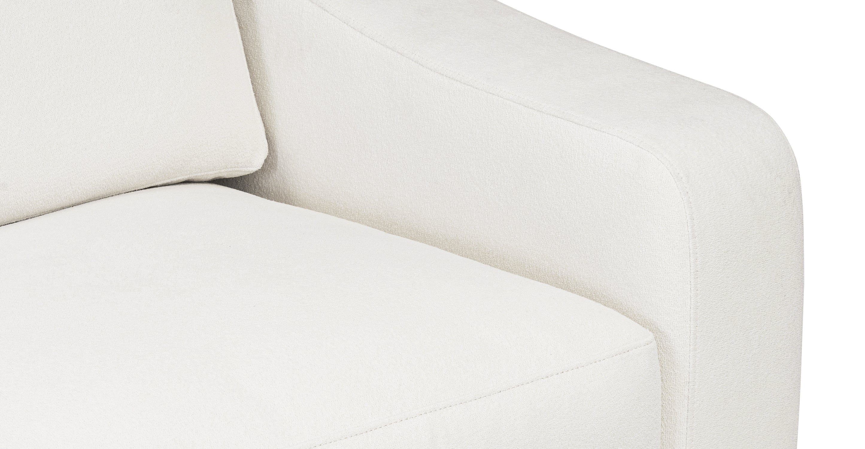 Lismore 99 Sofa - Modern 3-Seater Couch with Soft Fabric Upholstery, Sturdy Wooden Frame - Perfect for Living Room, Lounge, and Family Room Comfort