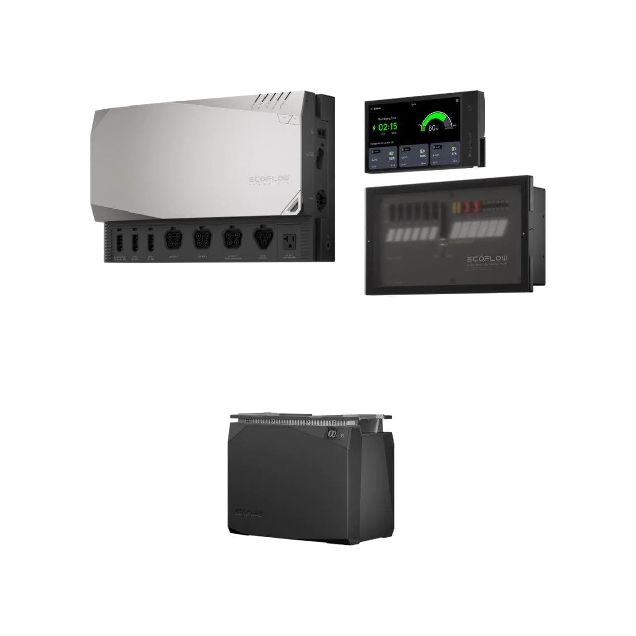 EcoFlow 2kWh Portable Power Station Kit - Solar Generator for Camping, RV, Emergency Backup & Off-Grid Living