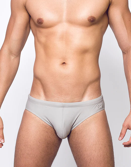 2EROS Men's Swim Brief String Bikini - Comfortable & Stylish Brown Swimwear for Beach, Pool & Vacation