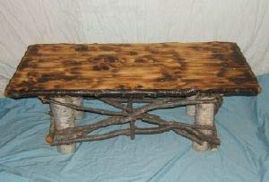 Handcrafted Solid Birch Wood Coffee Table - Modern Scandinavian Design for Living Room, Lounge & Office - Eco-Friendly & Durable Home Furniture