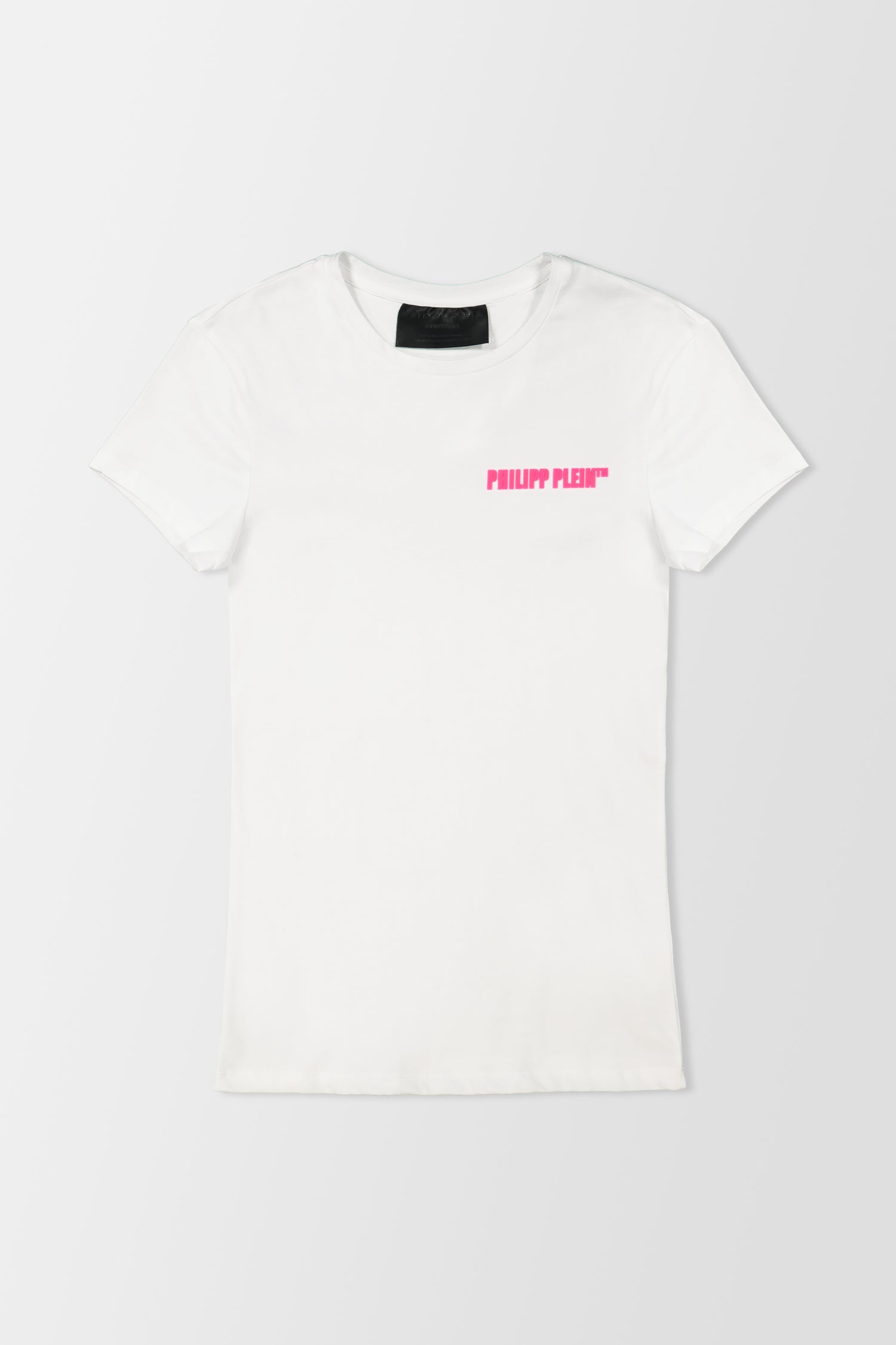 Philipp Plein White Round Neck T-Shirt for Men - Stylish Casual Tee for Everyday Wear, Street Fashion & Outfits