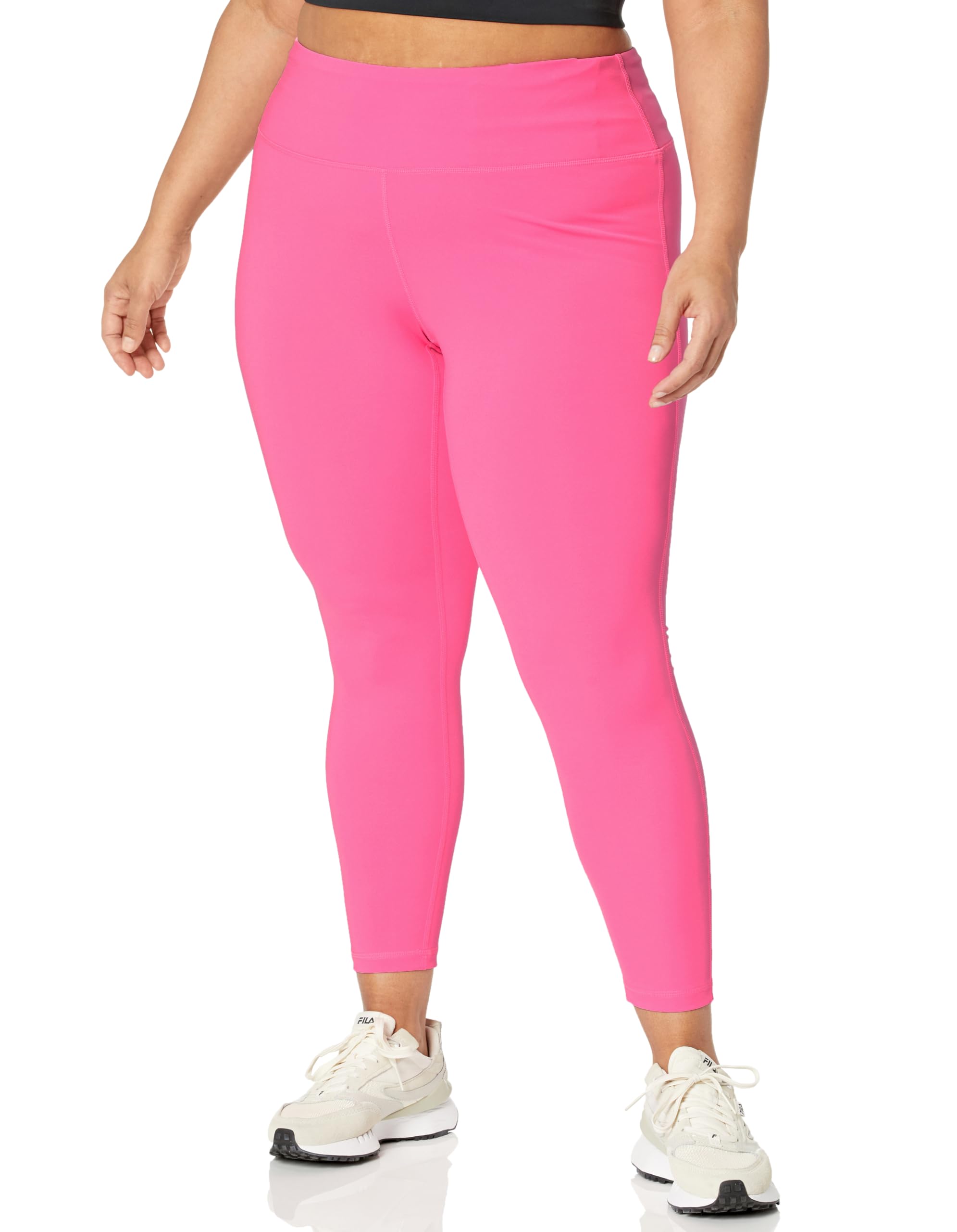 Amazon Essentials Women's Active Sculpt Leggings - Mid Rise Full Length Workout Leggings for Yoga, Running & Gym | Plus Size Available | Comfortable Athleisure Wear for Everyday Use