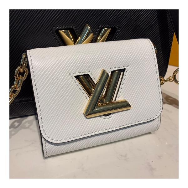 LV Twist MM Handbag in Epi Leather - White Gold Lock | Luxury Crossbody Bag for Women | Perfect for Work, Evening & Special Occasions
