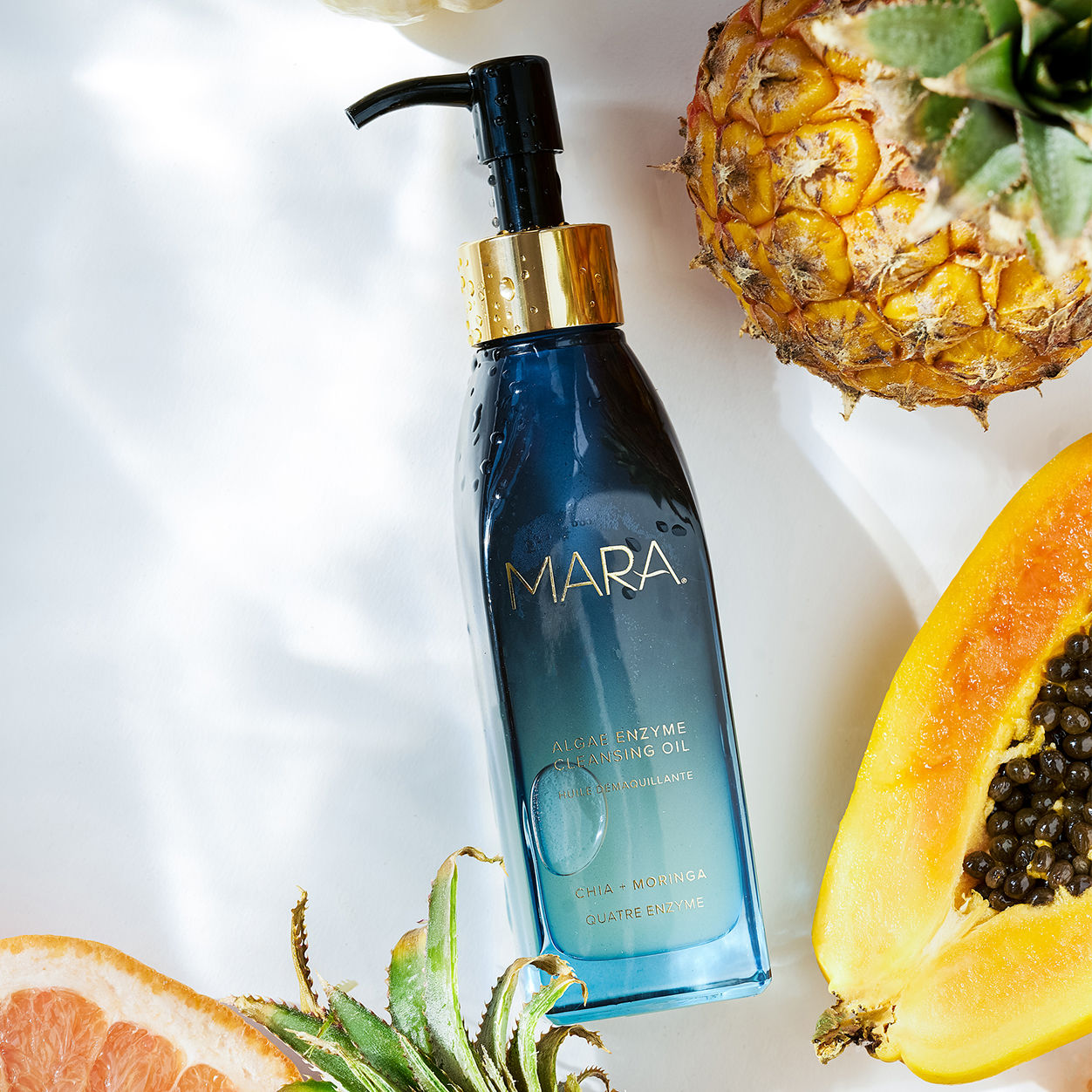 Best Algae Enzyme Cleansing Oil for Deep Pore Cleansing - Gentle Facial Cleanser for Acne & Blackheads - Perfect for Daily Skincare Routine & Makeup Removal