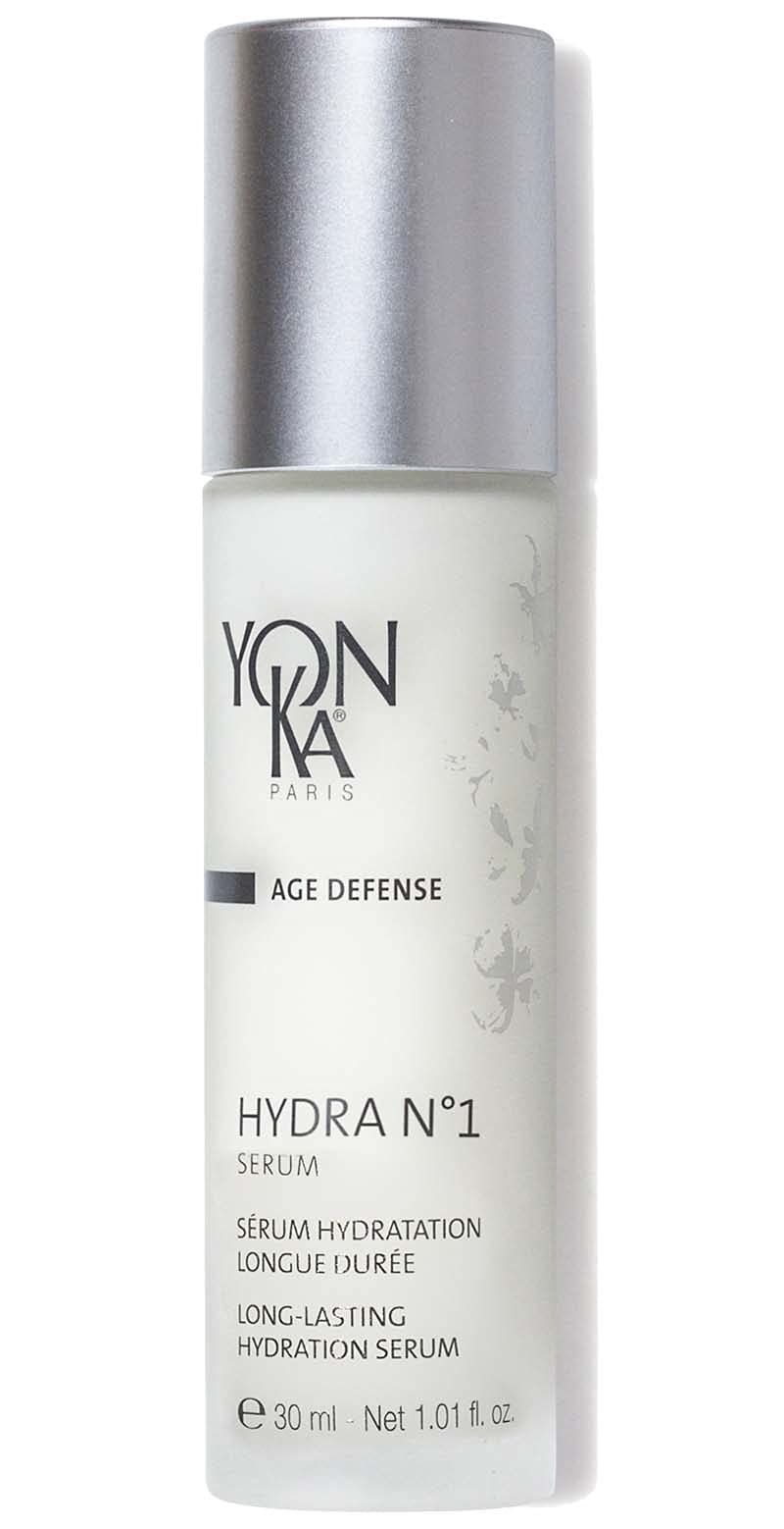 Yon-Ka Hydra No.1 Cream & Serum Set - Anti-Aging Face Moisturizer with Hyaluronic Acid & Aloe Vera - Intense Hydration for Dry & Mature Skin - Paraben-Free Skincare (50ml Cream + 30ml Serum) | Perfect for Nighttime Routine & Daily Hydration Boost
