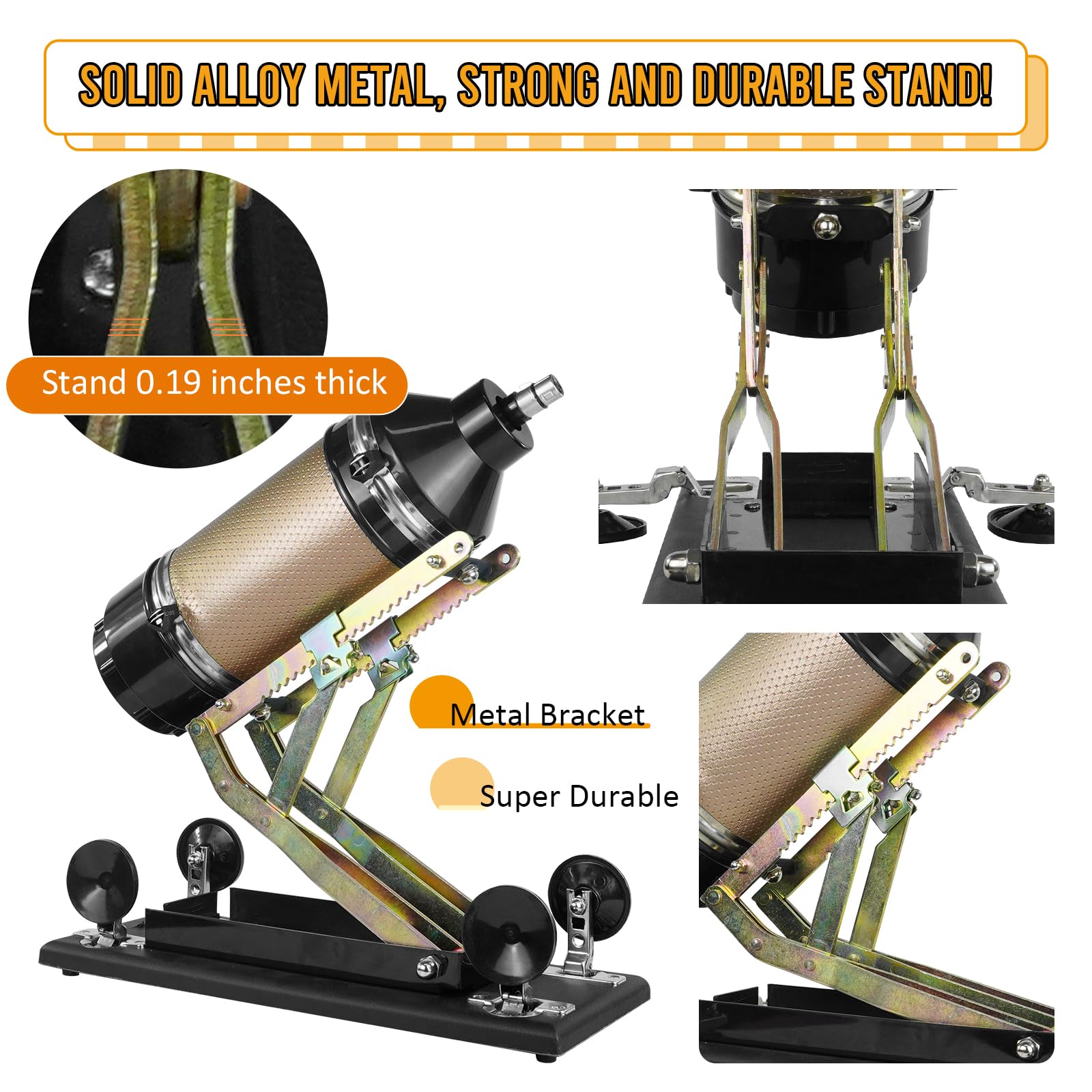 Automatic Thrusting Sex Machine for Women & Men - Powerful Dildo Machine with Adjustable Speed for Ultimate Pleasure | Perfect for Couples Play, Solo Stimulation & BDSM Scenes
