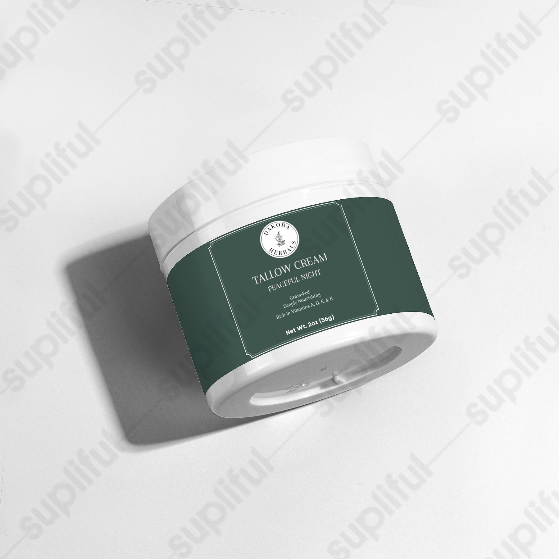 Organic Tallow Cream for Deep Moisturizing - Night Repair & Anti-Aging Skincare - Perfect for Dry Skin & Eczema Relief - Ideal for Nighttime Routine & Relaxation