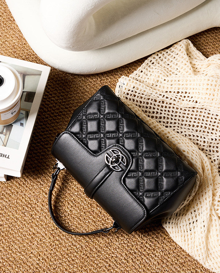 Stylish Quilted Work Tote Bag for Women - Professional Office Laptop Bag with Multiple Pockets - Perfect for Business, Commuting & Travel