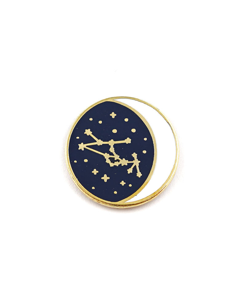 Taurus Zodiac Constellation Pin - Gold Zodiac Sign Brooch for Women & Men - Perfect for Jewelry Gifts, Fashion Accessories, and Astrology Lovers