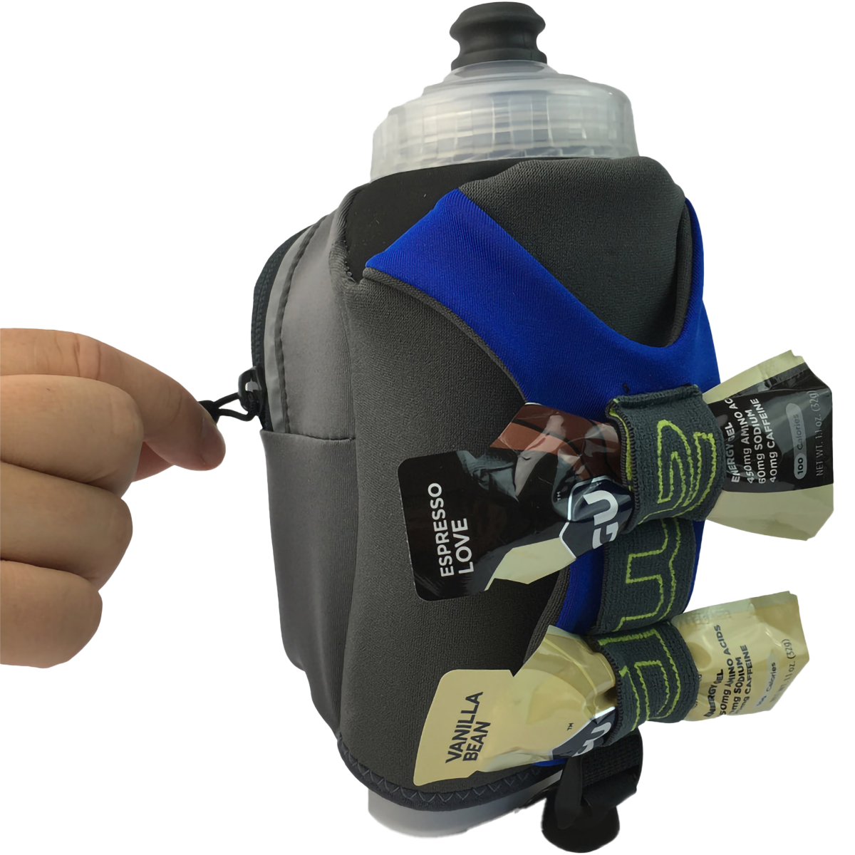 16 oz Hydraform Ergo Lite Ultra Handheld Water Bottle - Leakproof & Lightweight for Gym, Hiking, Travel & Everyday Use