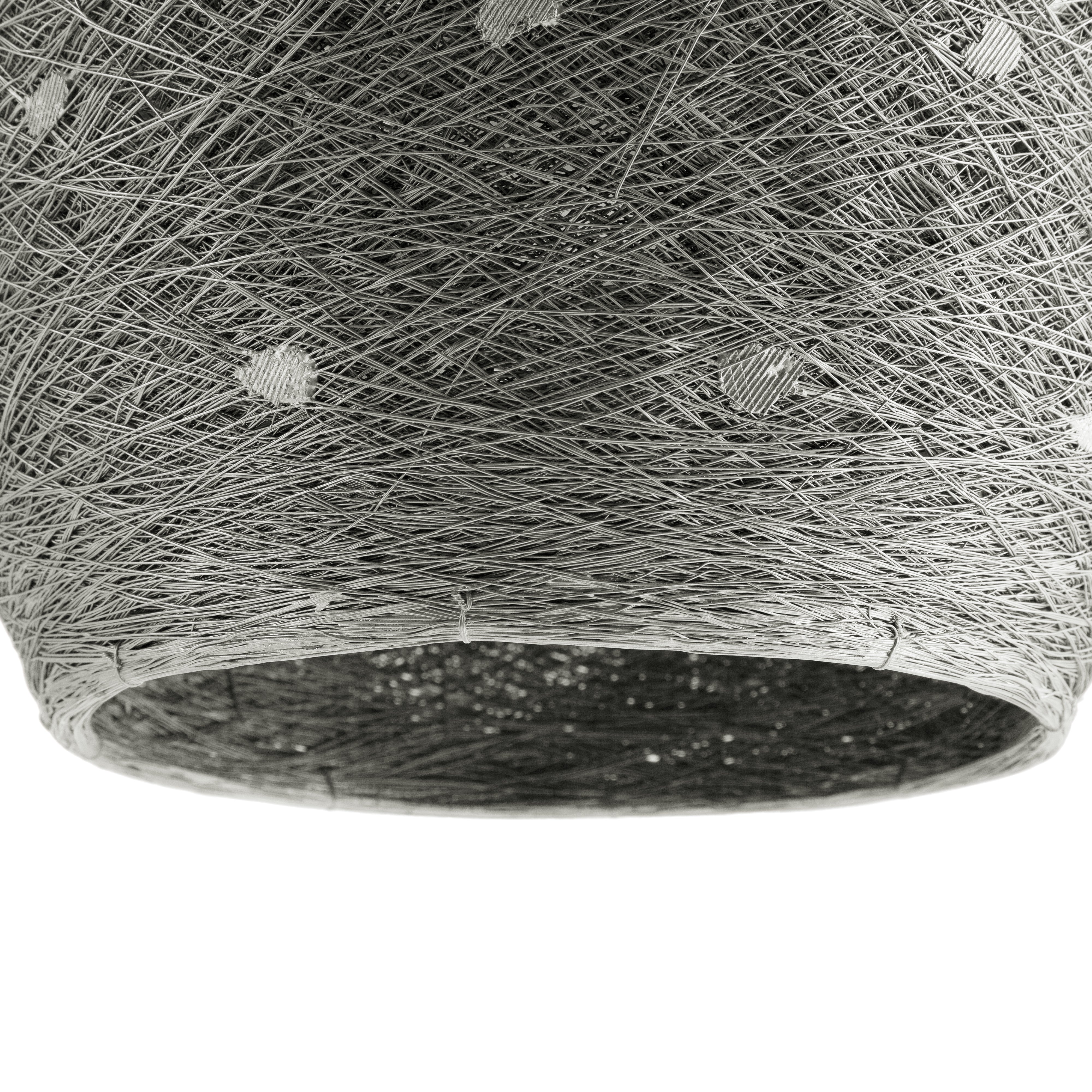 Modern Cocoon Pendant Light - Handwoven Rattan Hanging Lamp for Dining Room, Bedroom, or Living Room - Boho Chic Home Decor with Warm Ambient Lighting