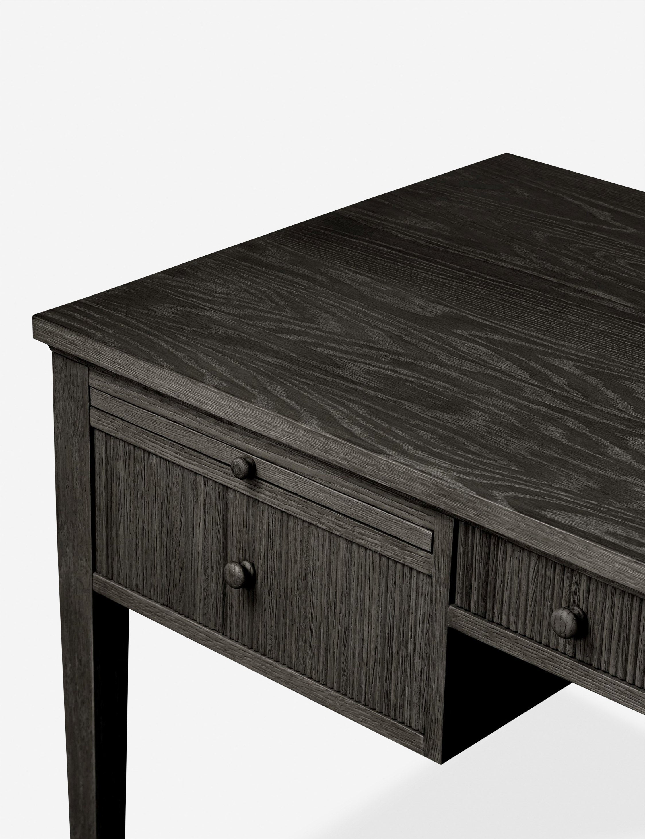 Amber Lewis x Four Hands Bush Desk - Modern Wooden Writing Desk for Home Office, Study & Workspace - Stylish & Functional Furniture for Small Spaces
