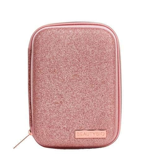 BeautyBio Pack N' Glo Makeup Storage Organizer | Travel Cosmetic Case for Brushes, Lipsticks & Skincare | Perfect for Home Vanity & On-the-Go Beauty Essentials