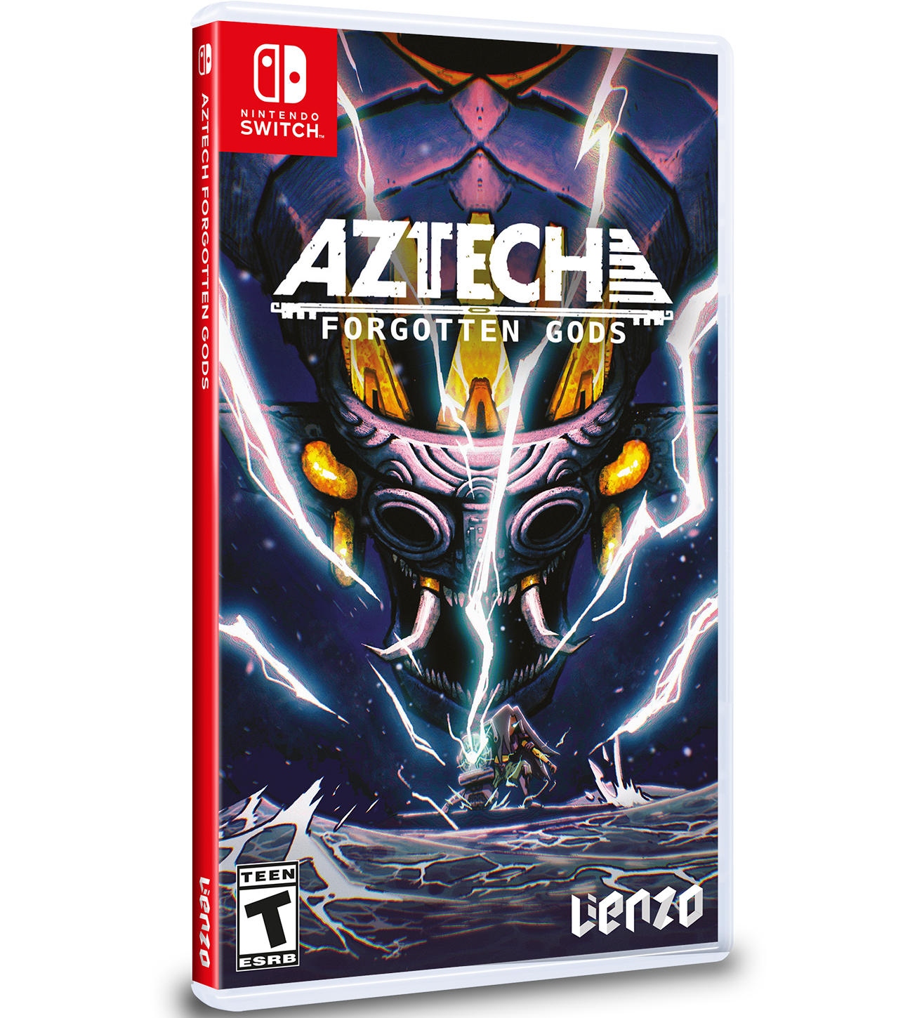 Aztech Forgotten Gods - Nintendo Switch Game | Action-Adventure Sci-Fi Video Game | Explore Ancient Aztec Mythology in Futuristic Setting - Perfect for Solo Gaming & Sci-Fi Fans