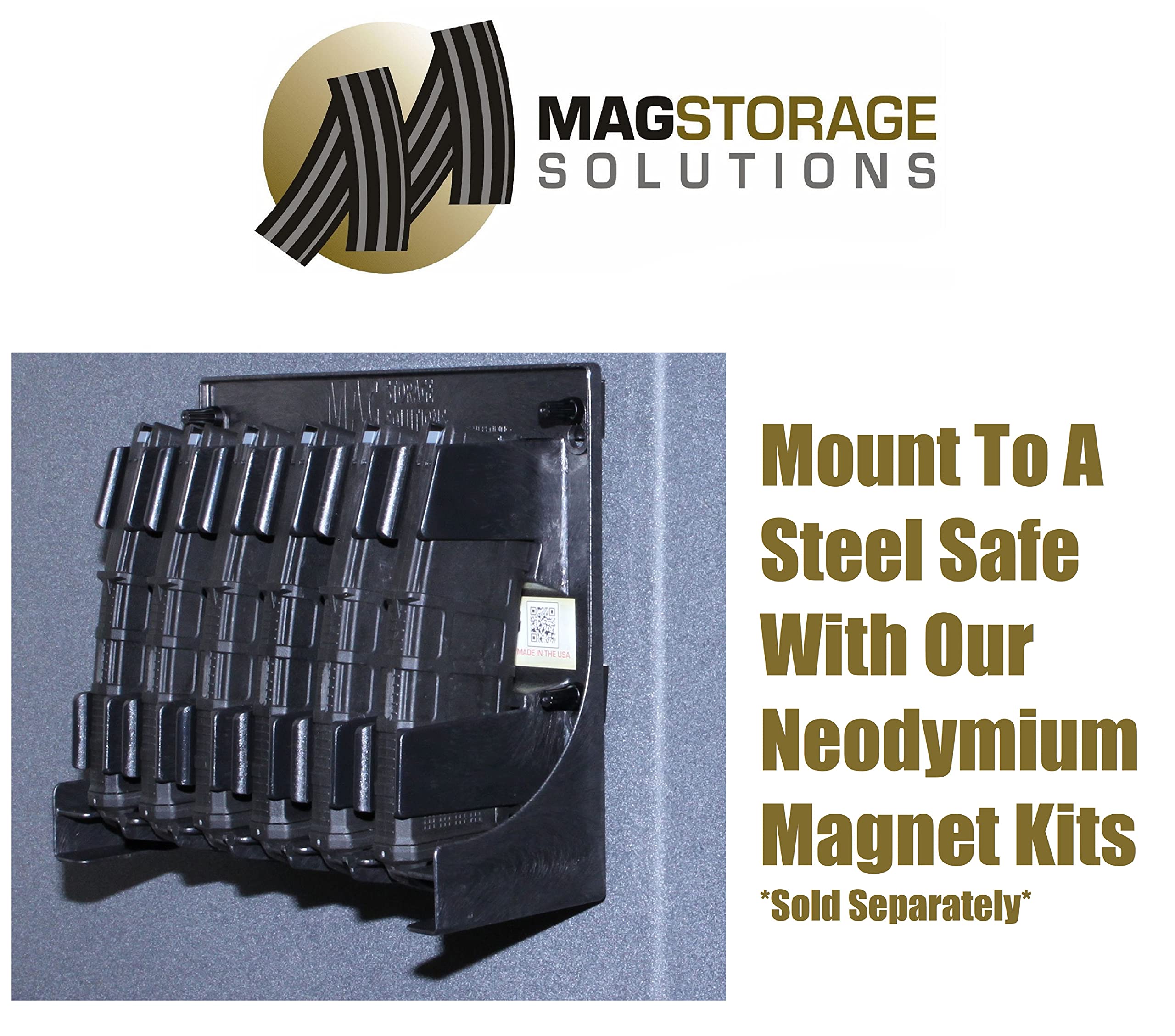 Universal .223/5.56x45 Magazine Holder - Tactical Rifle Ammo Pouch for AR15, M4, M16 - Range Shooting, Hunting & Military Training Accessories