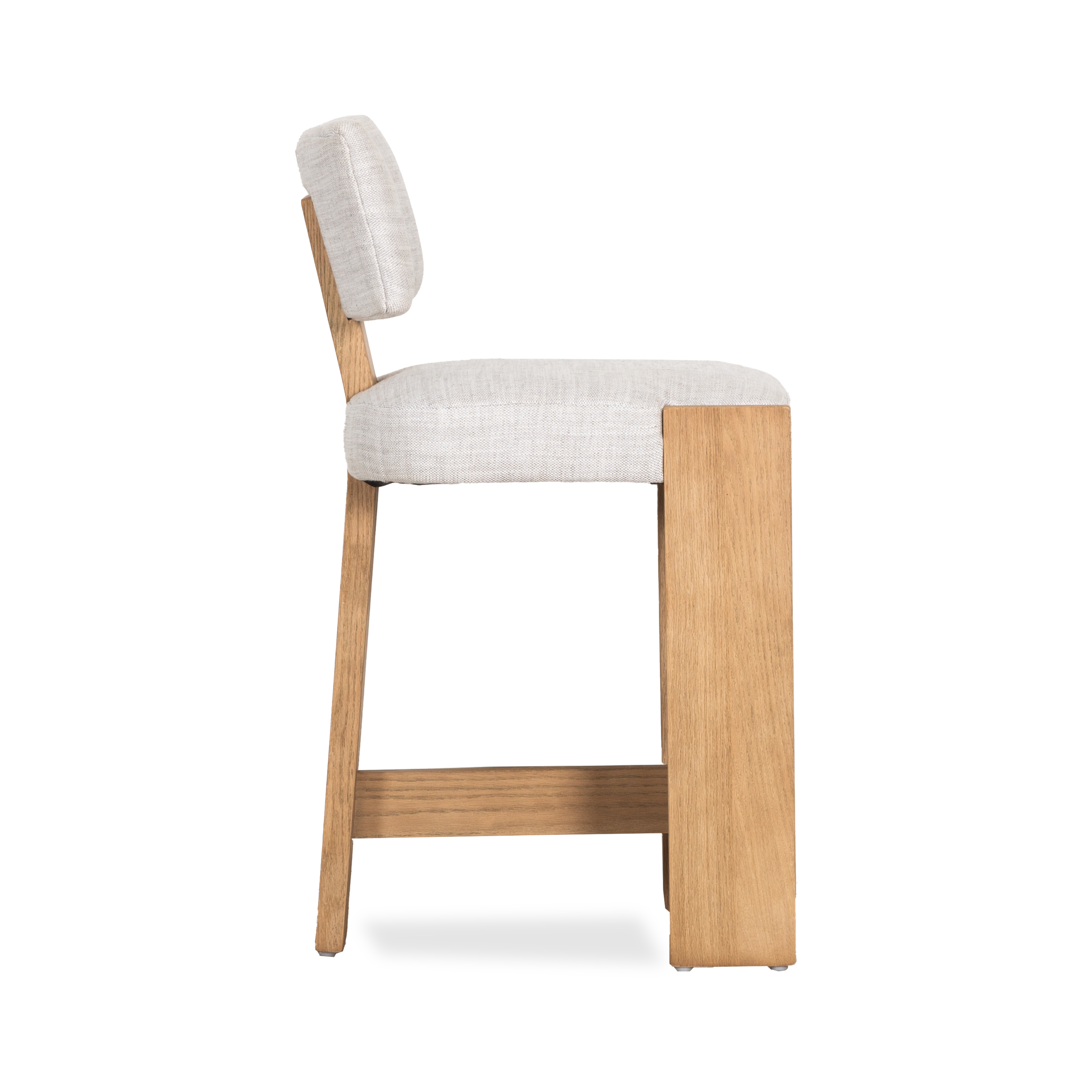 Atrio Counter Stool - Modern Bar Stools for Kitchen Island, Breakfast Nook & Home Bar - Adjustable Height Swivel Stool with Padded Seat - Perfect for Dining, Entertaining & Small Spaces