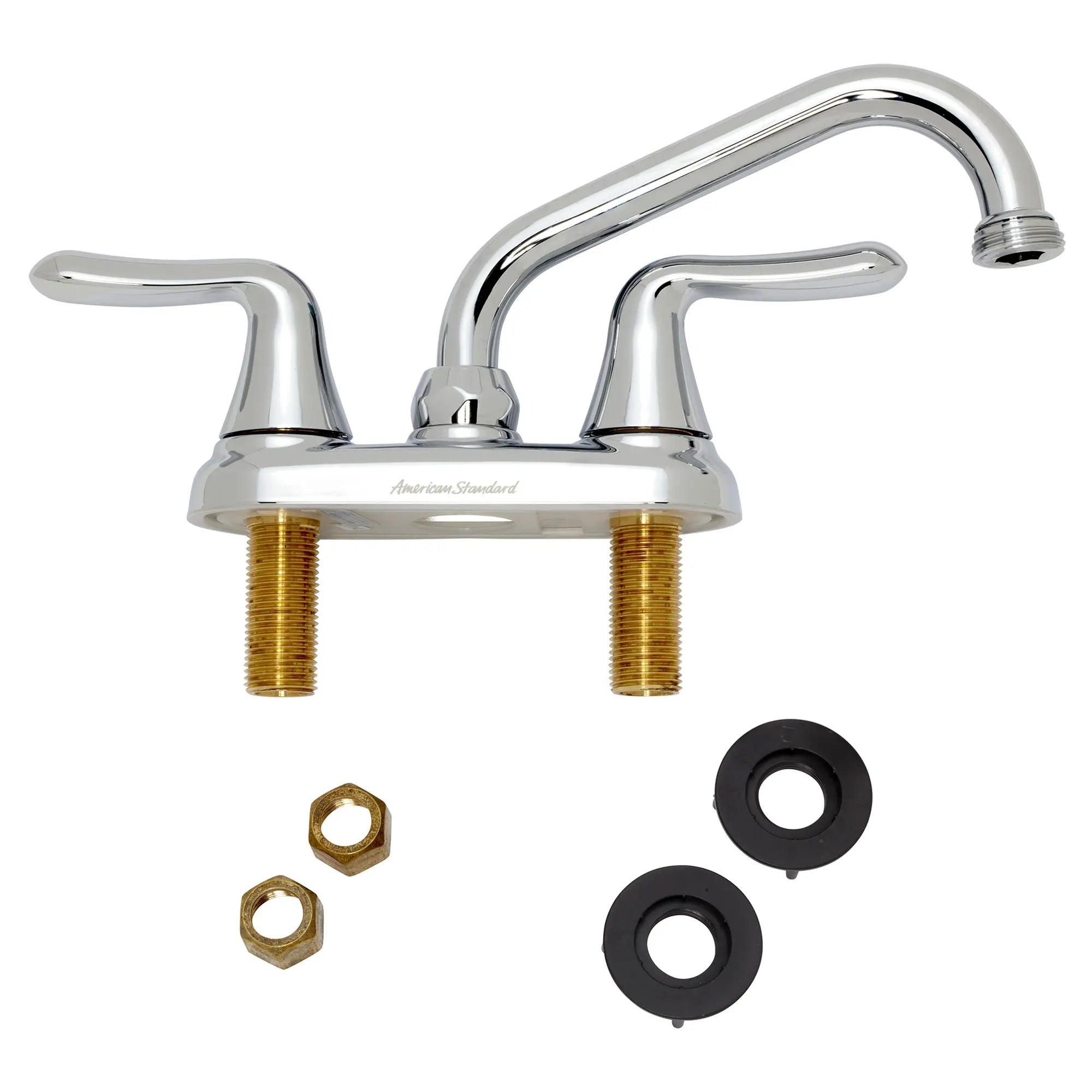 Colony® Soft 2-Handle Laundry Faucet - Durable Brass Construction for Utility Sink, Laundry Room & Basement Use