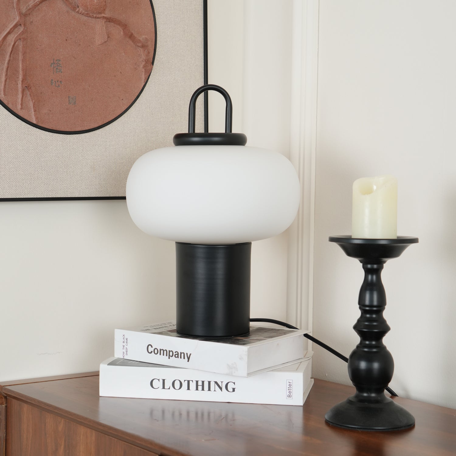 Modern Nox Table Lamp - Adjustable LED Desk Light with USB Port for Home Office, Bedroom & Study - Perfect for Reading, Working & Nightstand Use