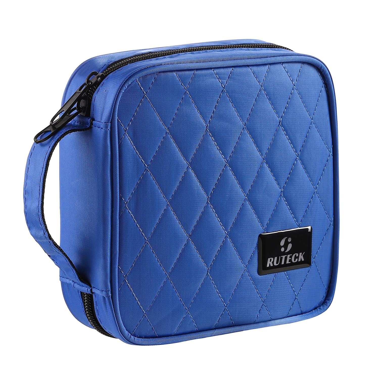Rutecck DVD Storage Case & Organizer - Portable CD Wallet Holder for Car, Home, Travel | Perfect for Road Trips, Movie Collections & Office Organization