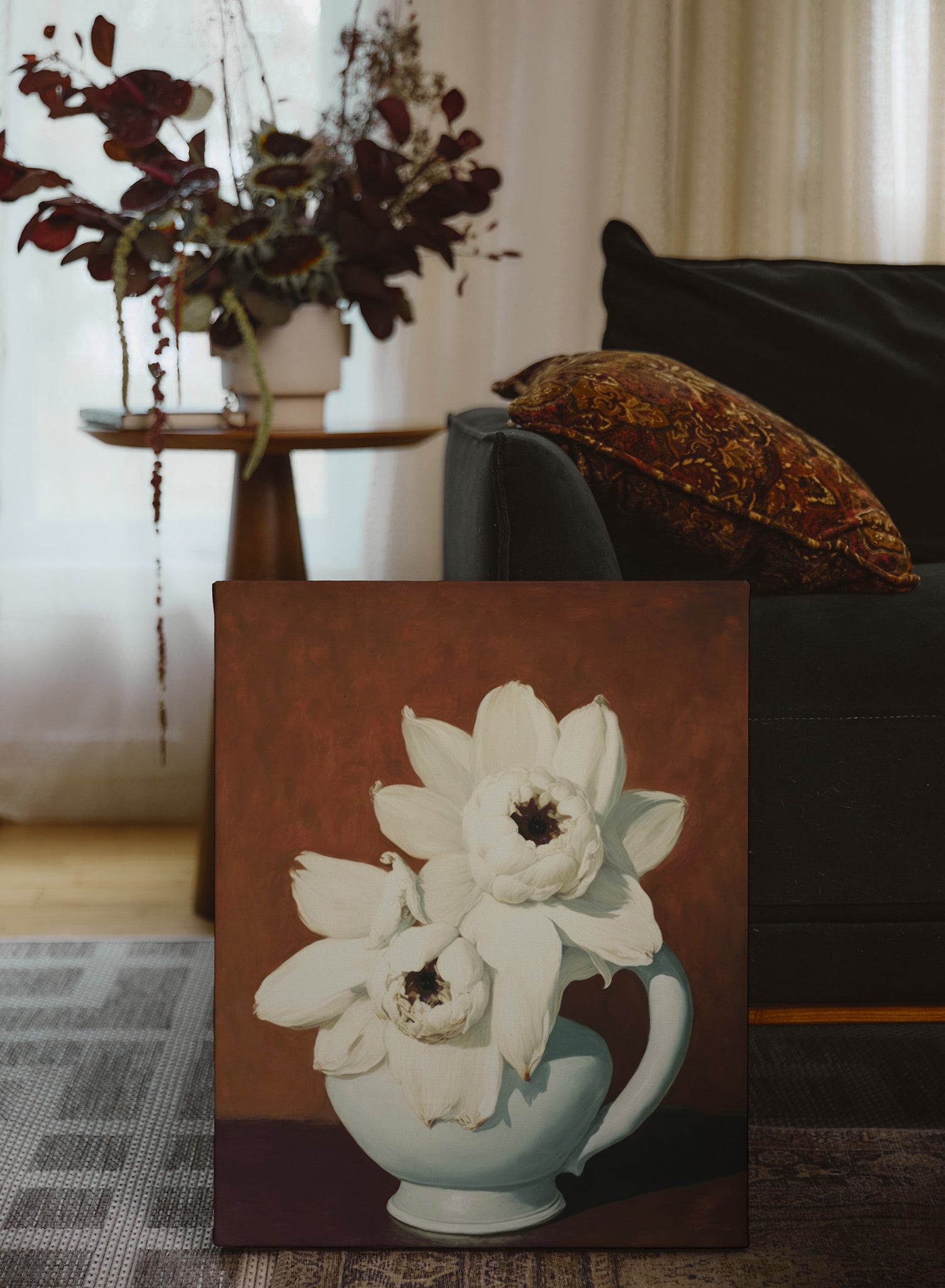 Essence of Florescence Wall Art Poster - Vibrant Floral Decor for Living Room, Bedroom & Office