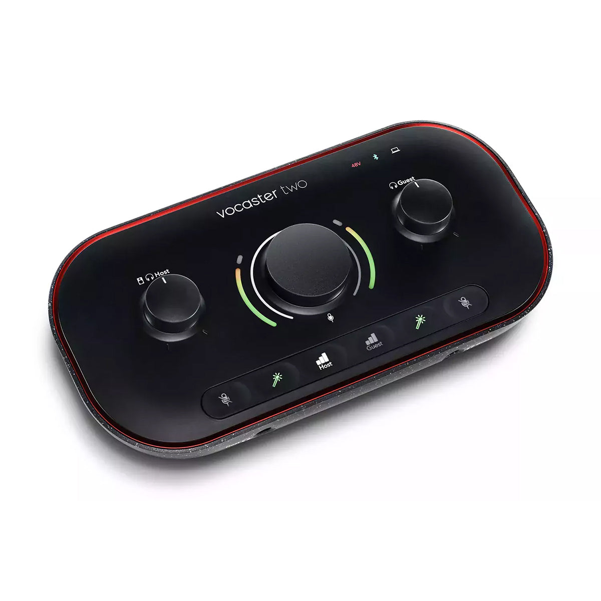 Focusrite Vocaster Two USB Audio Interface - Professional Podcasting & Recording Studio for 2 People | Perfect for Home Studios, Live Streaming & Voice Overs (Open Box)