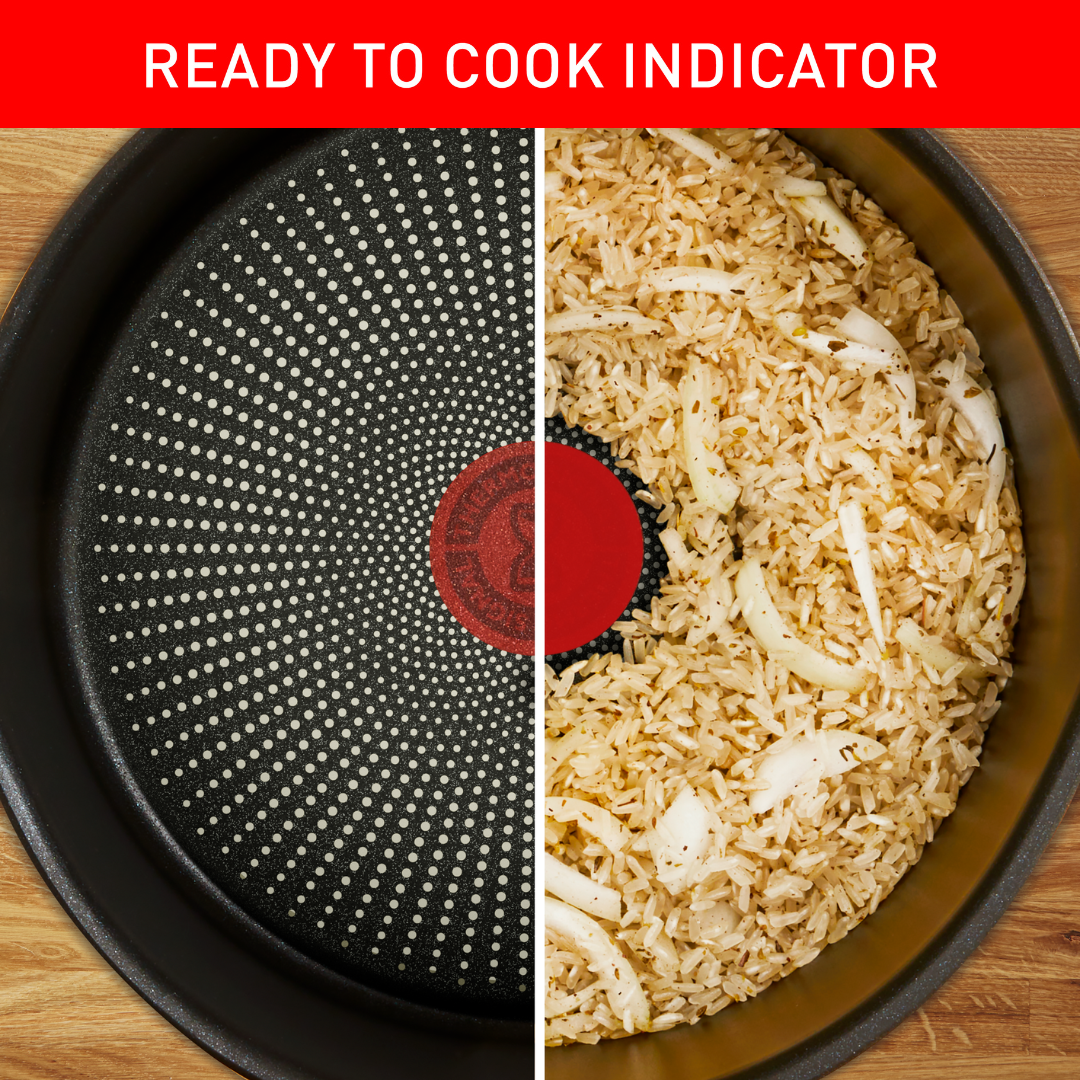Tefal React Induction Non-Stick Saucepan 20cm/2.7L - Premium Cookware for Gas & Induction Stoves - Perfect for Sauces, Stews & Everyday Cooking