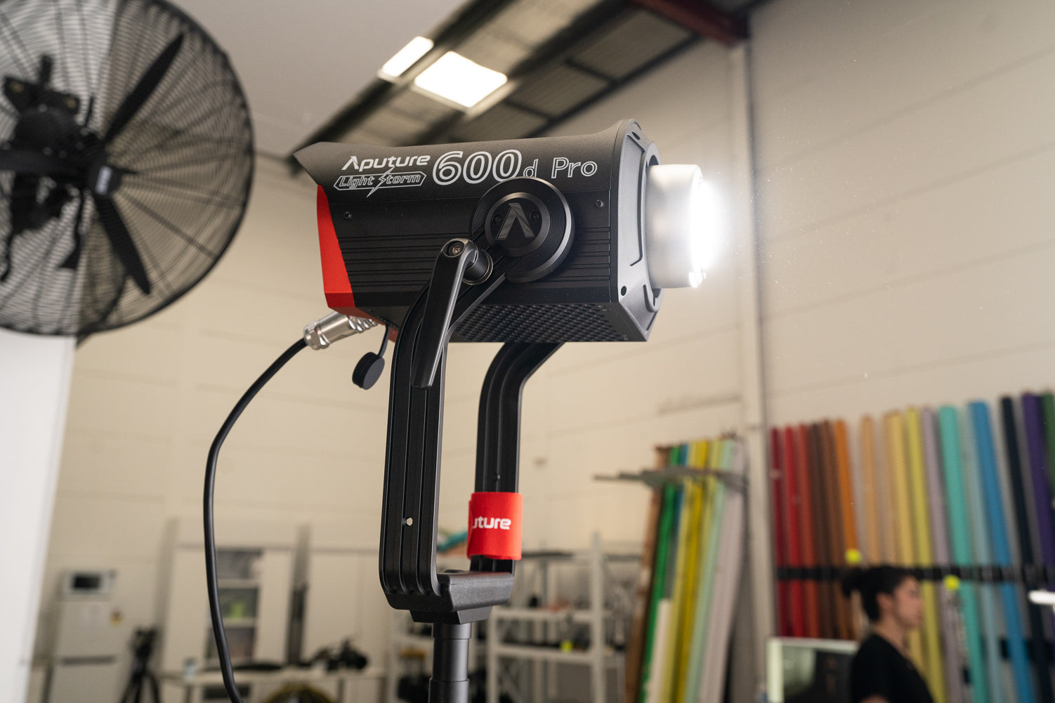 Aputure Light Storm LS600D Pro 96+ CRI LED Video Light - V Mount Battery Compatible for Studio & Film Production (Demo Stock) | Perfect for YouTube, Photography & Cinematic Lighting