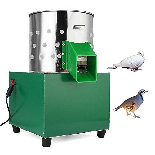 Poultry Plucking Machine - Small Chicken, Dove & Quail Feather Remover | Efficient Bird Depilator for Home & Farm Use | Perfect for Poultry Processing & Butchering