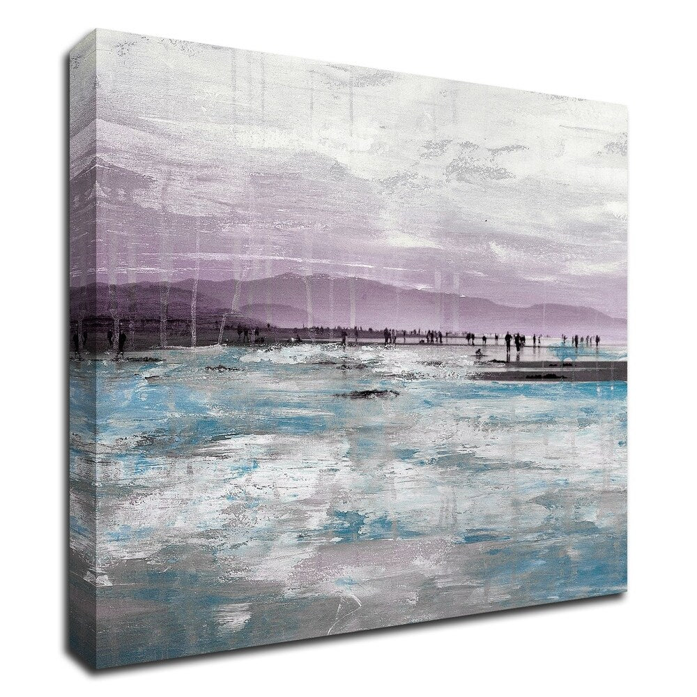 Beach I by Clara Summer - Stunning Canvas Wall Art Print, Ready to Hang - Perfect for Living Room, Bedroom & Beach House Decor