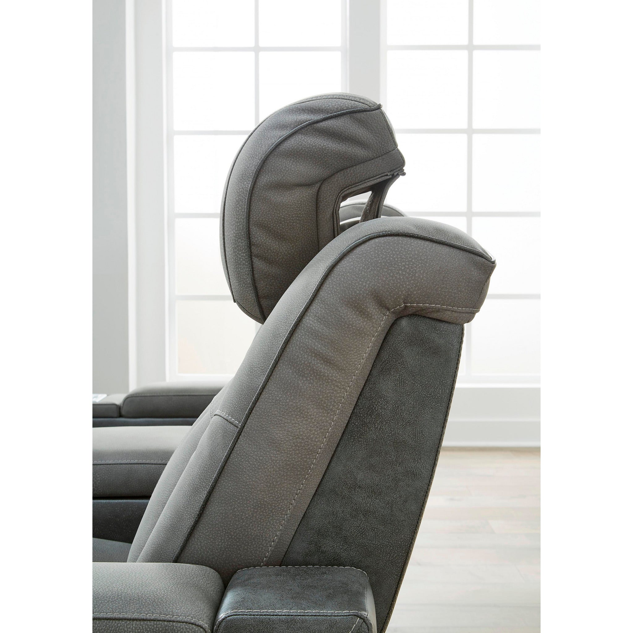 Next Generation DuraPella Power Reclining Loveseat with Console - Modern Comfort for Living Room, Home Theater & Small Spaces