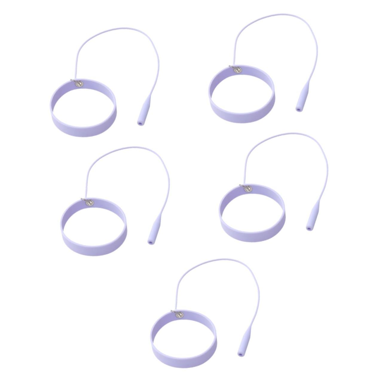 Minkissy 5-Piece Professional Eyelash Extension Kit - Silicone Bracelet Tweezer Holder, Lash Lift Tape, Ergonomic Purple Lash Tweezers for Lash Techs & DIY Beauty - Perfect for Salon, Home Use & Professional Lash Artists