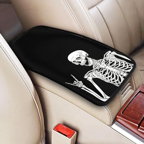 Black Funny Skull Human Skeleton
