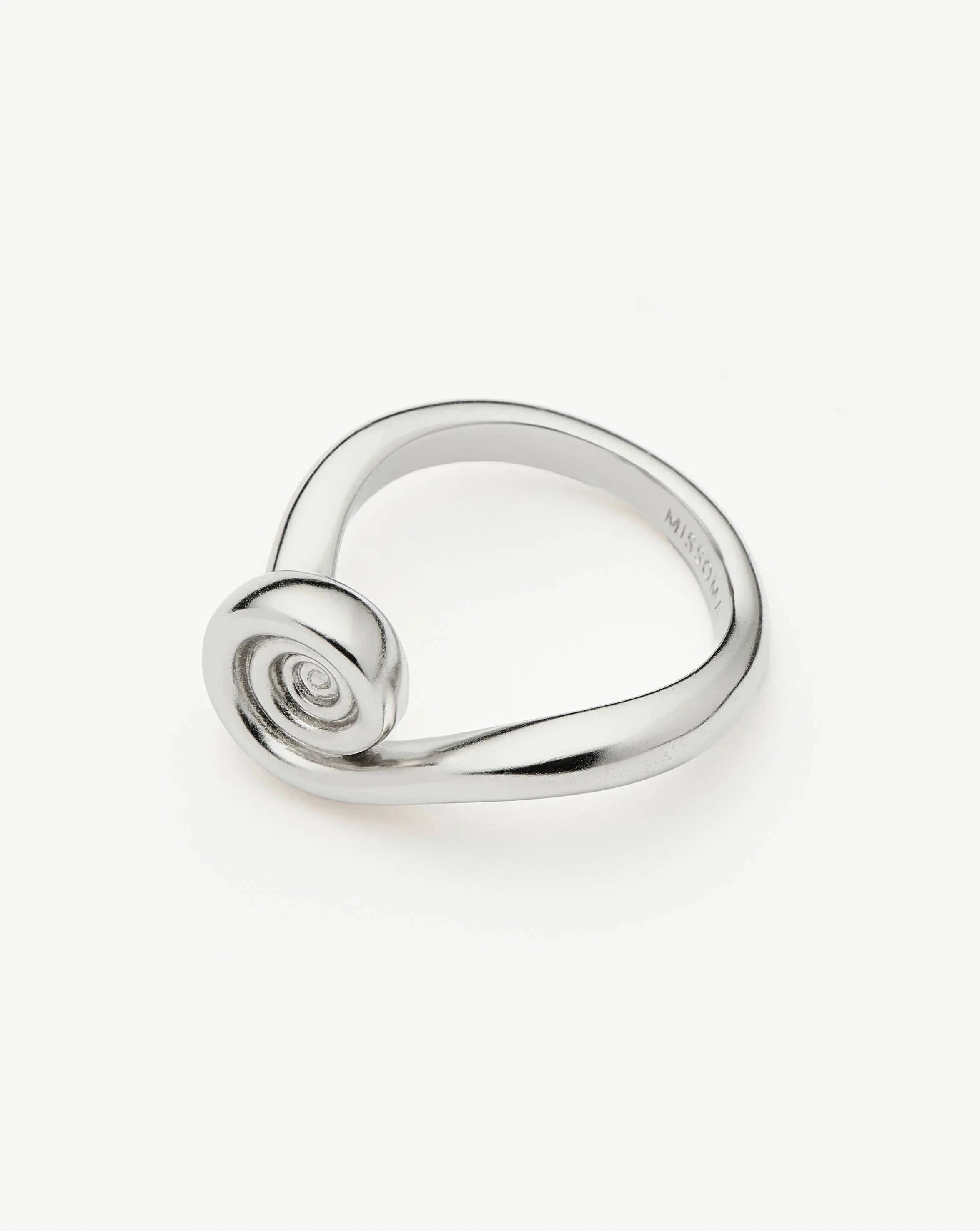 Spiral Stacking Rings Set - Silver Plated Boho Jewelry for Women | Trendy Layered Rings for Daily Wear, Parties & Gift Giving