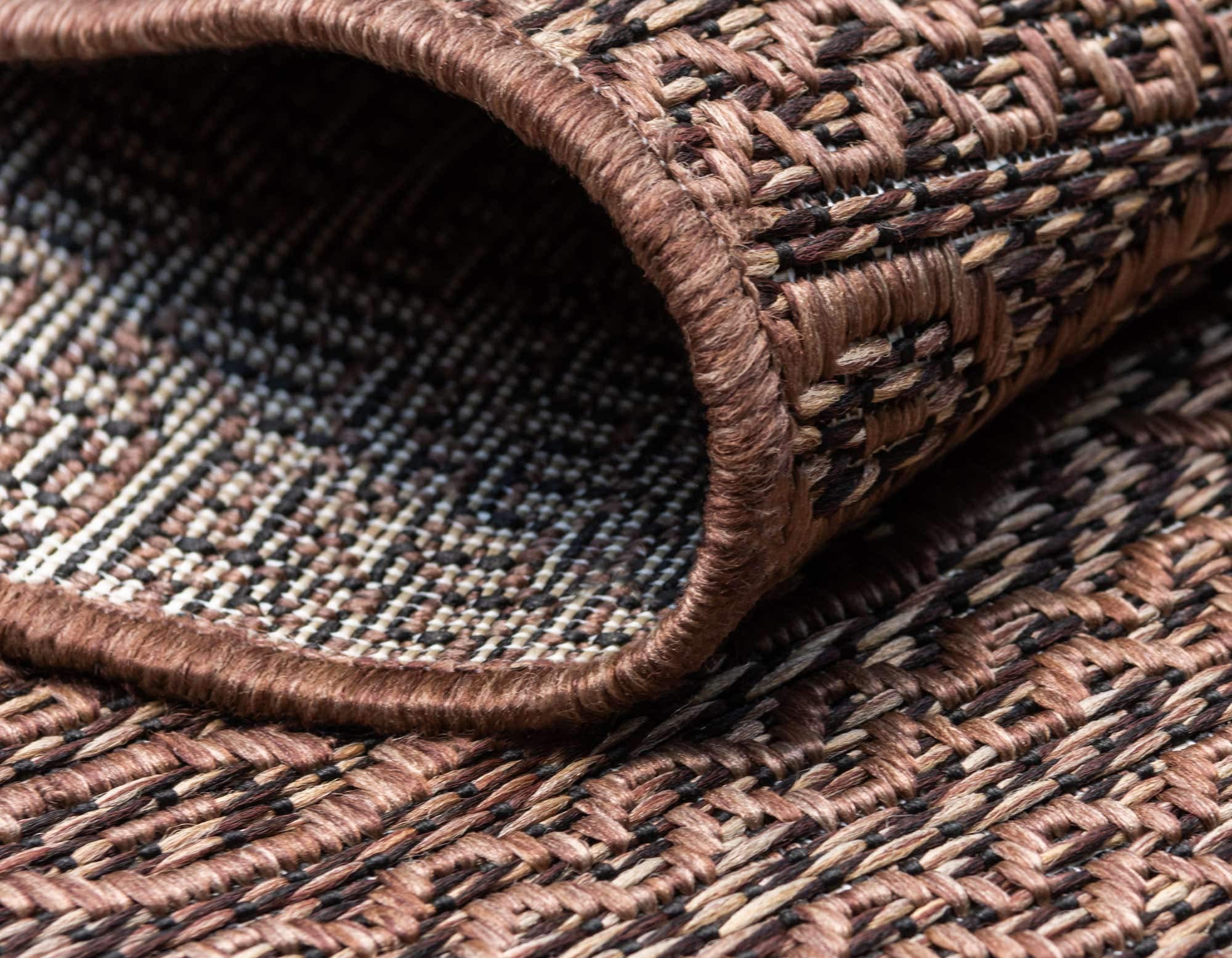 Unique Loom Outdoor Modern Collection Area Rug - Links (2'2