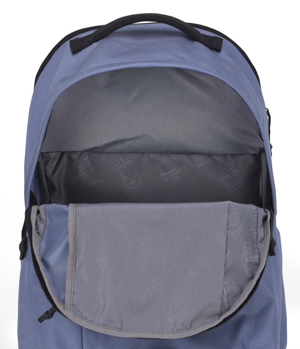 JanSport Station Pack Backpack - Lightweight Laptop Bag for School & Travel, Elemental Blue | Durable College Backpack with Padded Sleeve for 15