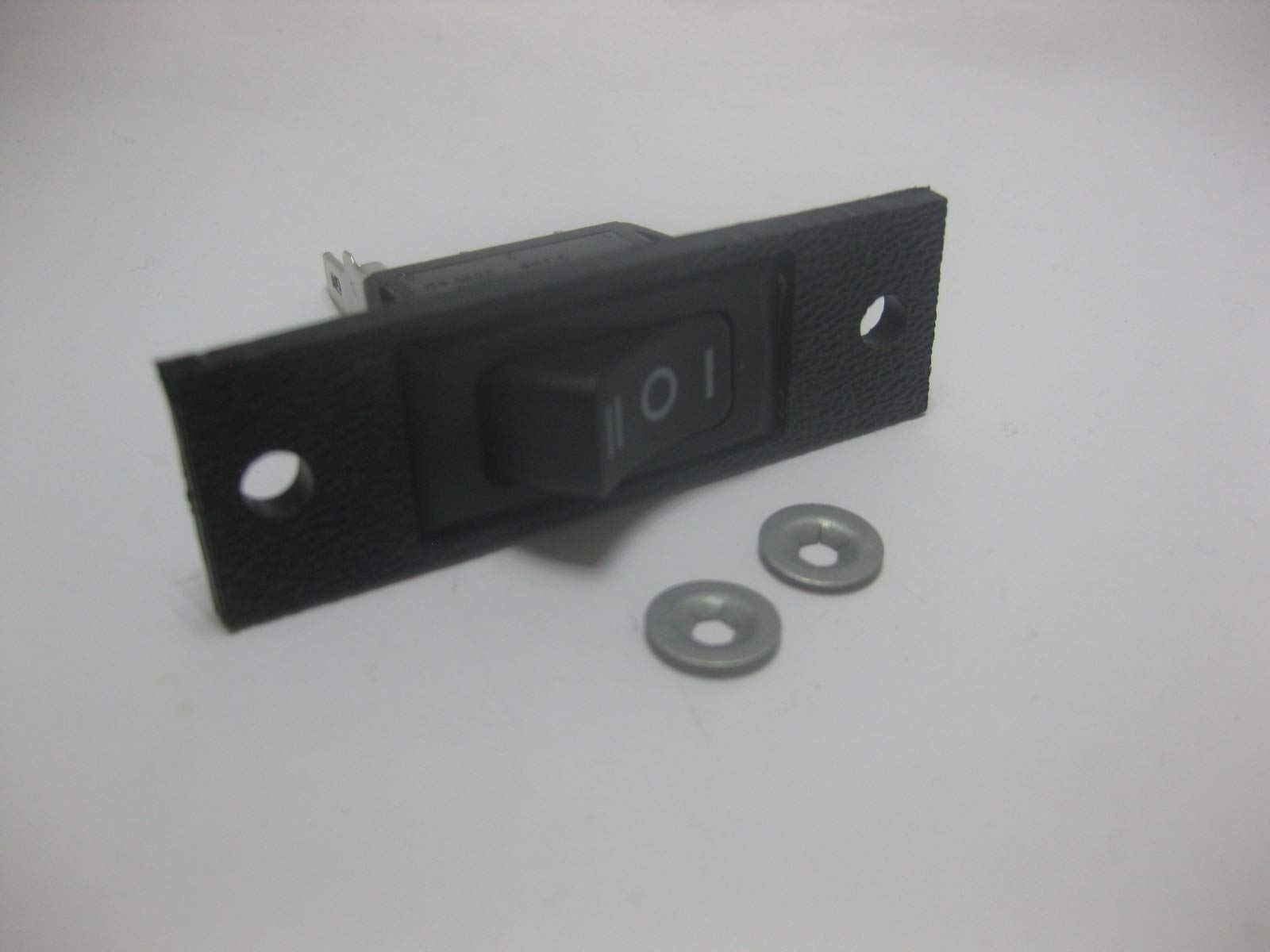 JED8230ADS Replacement Black 3-Wire Fan Switch for Whirlpool Jenn-Air Cooktops - Perfect for Kitchen Appliance Repair & Maintenance